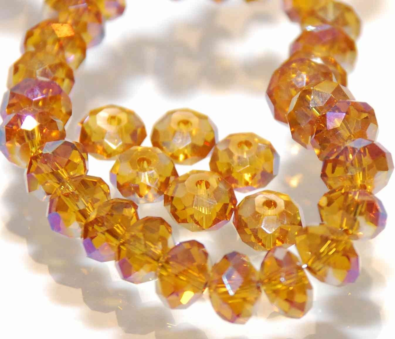 6mm Brown Shinning 602 Swarovsky Crystal----15 pcs