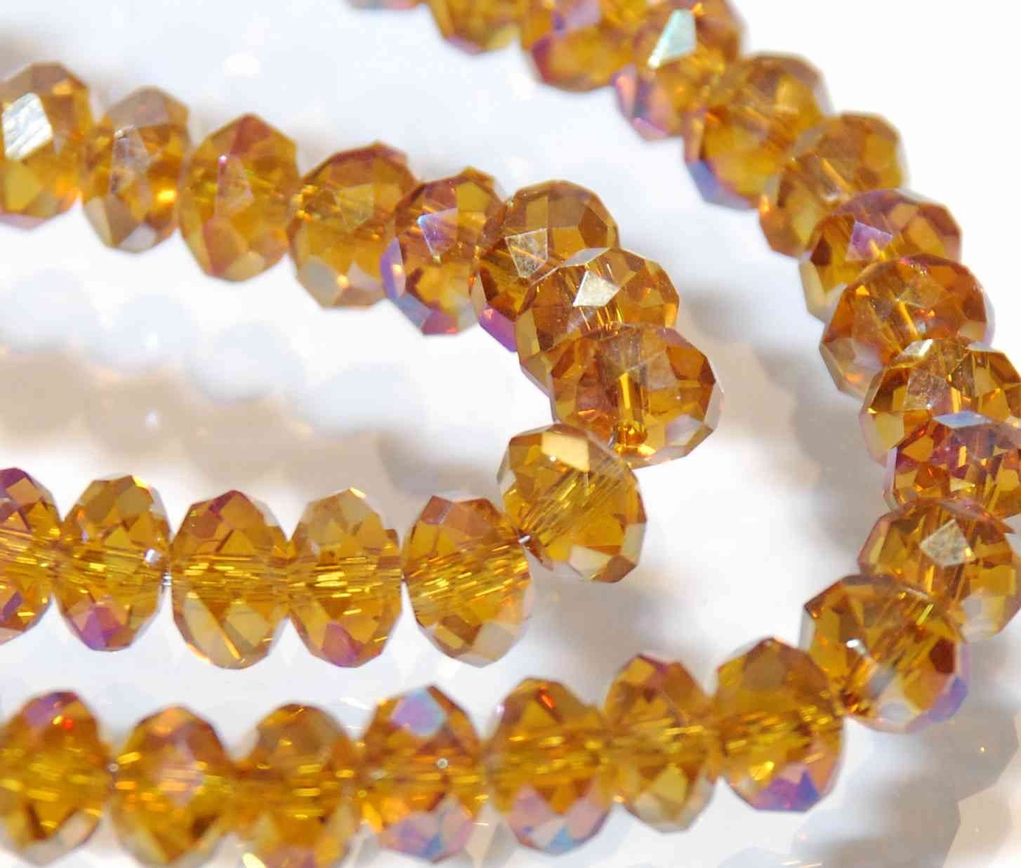 6mm Brown Shinning 602 Swarovsky Crystal----15 pcs