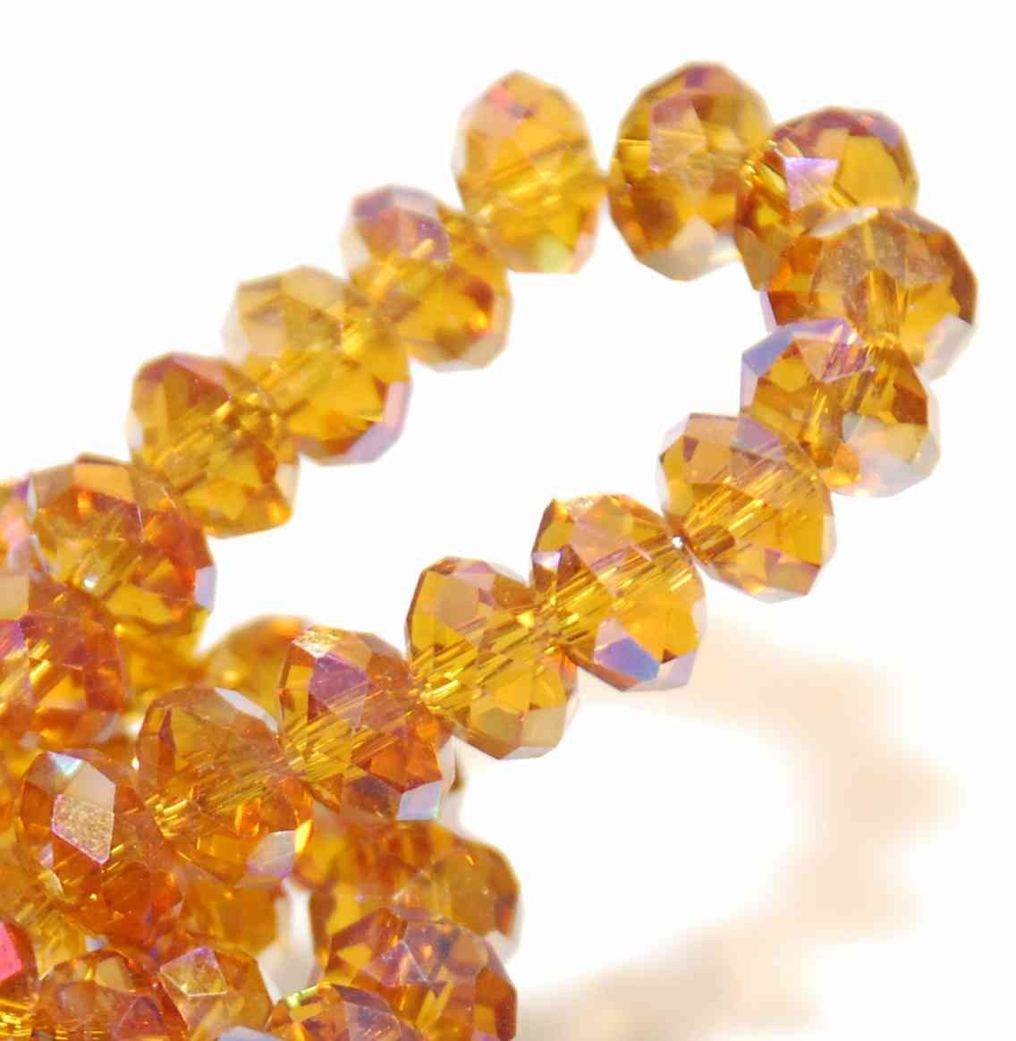 6mm Brown Shinning 602 Swarovsky Crystal----15 pcs