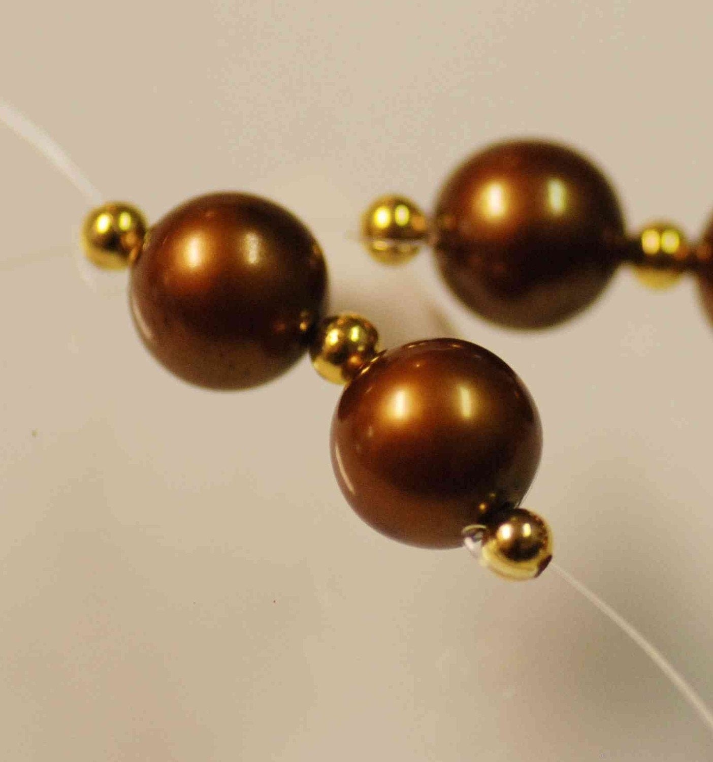 AAA 8mm Genuine Chocolate Pearl round high quality--sale as matched pair for earrings or design ---new deal sale