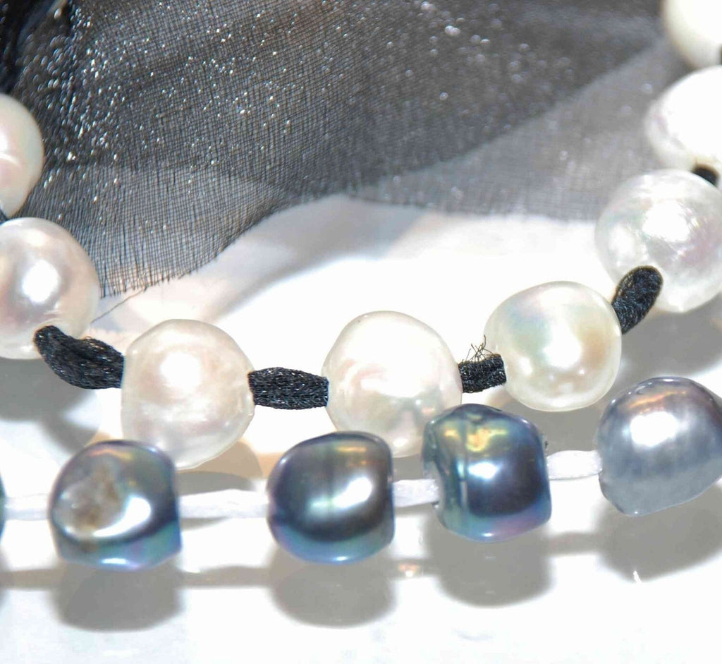 Large Hole 11-12mm Big Baroque freshwater Pearl beads---8 pieces set ivory white genuine pearl----Promotion