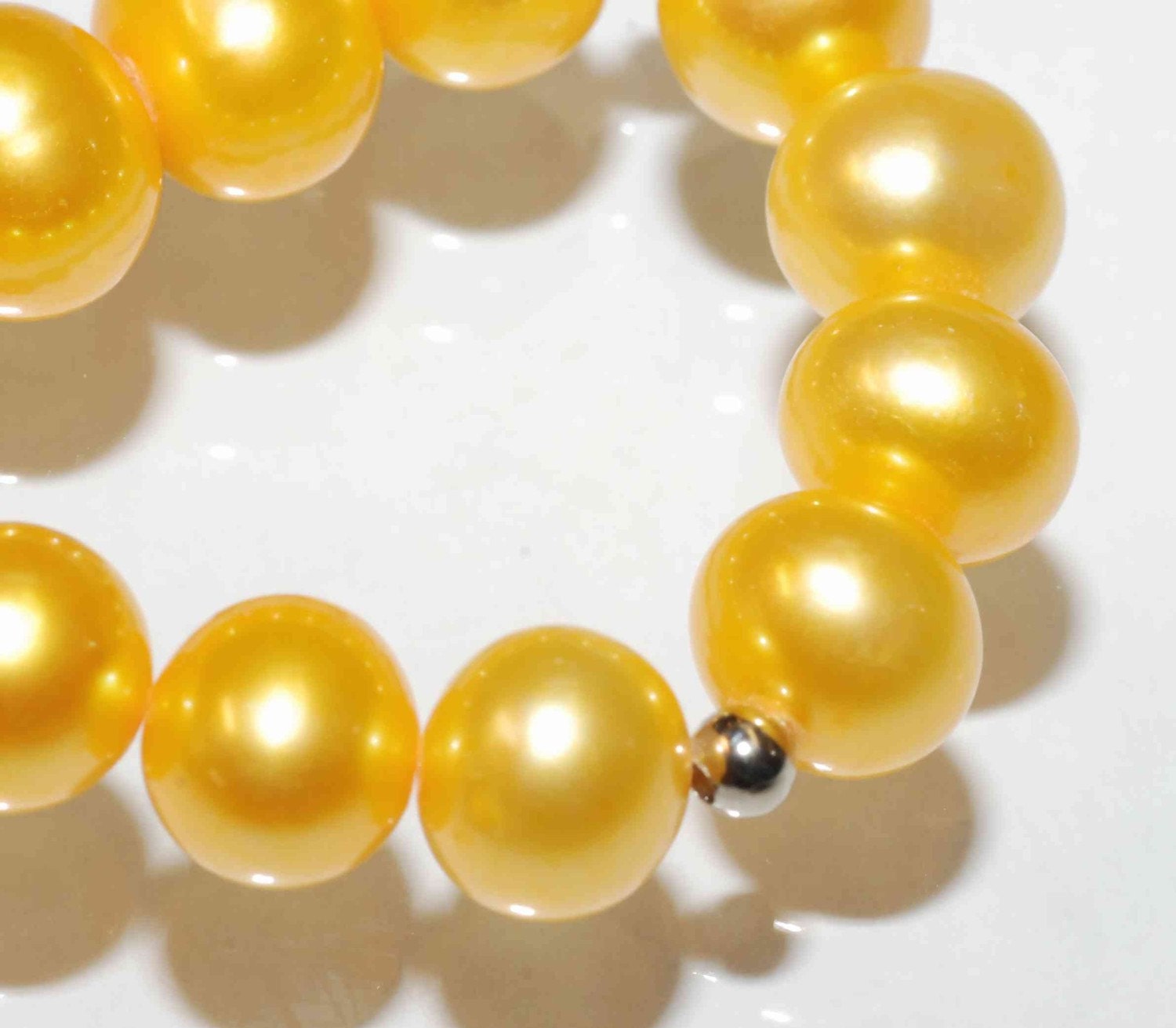 8-8.5mm LUXURY AAA Round Potato Genuine cultured Freshwater Pearl, Stunning Gold Yellow Color 12 pcs loose pearl beads R1003