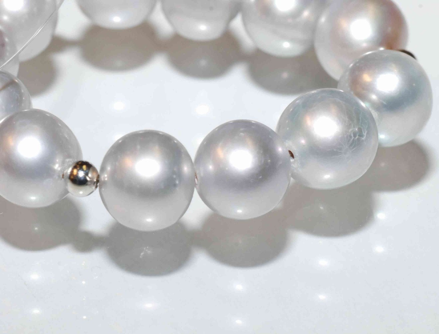 8-8.5mm LUXURYAA Round Potato Genuine cultured Freshwater Pearl -----Vitage Platinum Silver GreyColor For designer----8 pcs Spring NEW