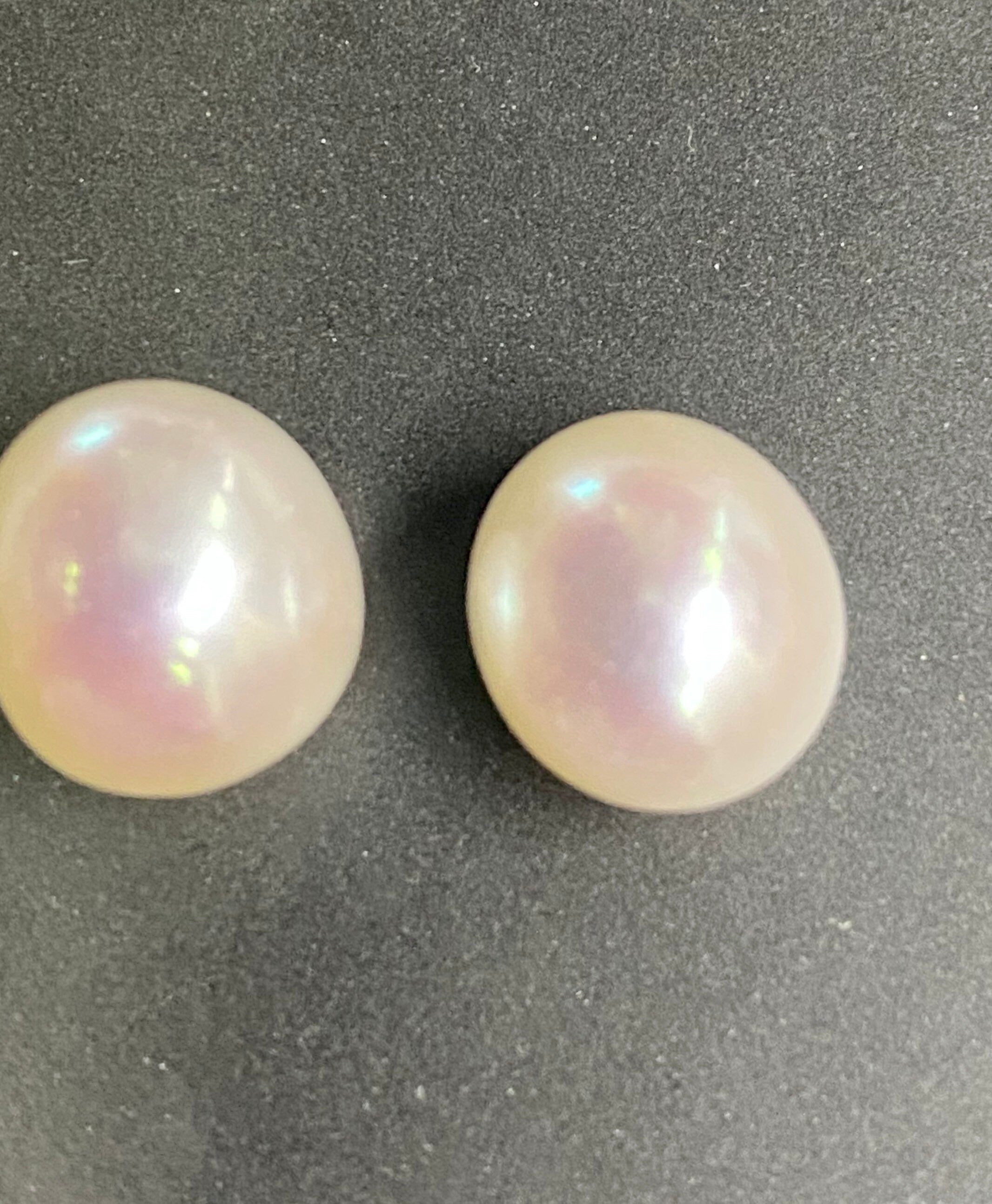 9X10-11mm AAA unique Oval Egg Freshwater Pearl, half drilled ivory white Baroque pebble pearl beads button pump pearl matched pair earring