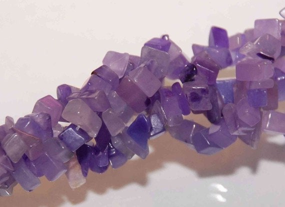Promotion Sale----Full Strand 16 inches Neat Amethyst Chips-----Deal under cost