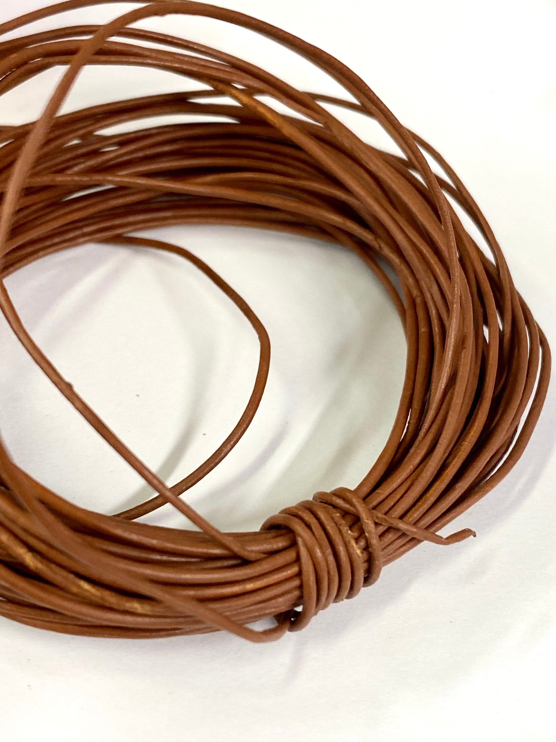 1mm Natural genuine Leather Cord, Stunning Brown, Black leather cord, Large hole Pearl Beads string,1/3/5/10 yard high quality Cord F9024