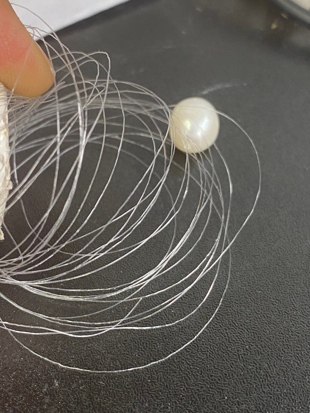 Pearl Beads string, Spool 1000meter Nylon Thread, strong Beading cord, Crystal Transparent jewelry Fishing Line Clear filament Thread F9021