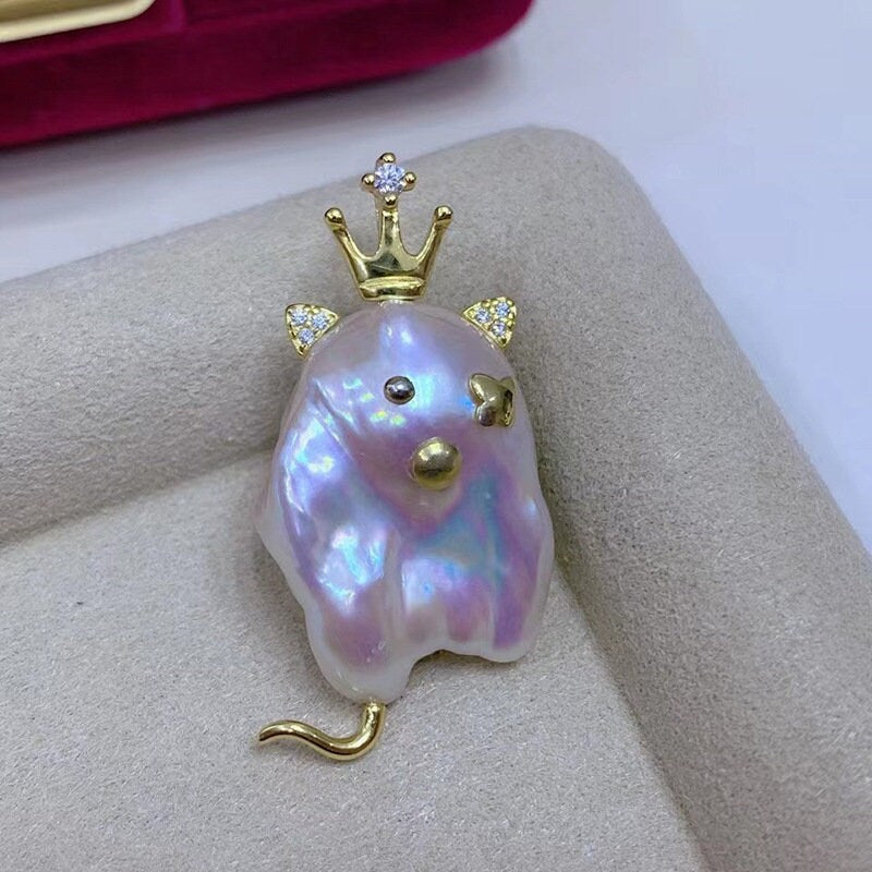 NEW AAA+ Top quality 25-30mmX 18-20mm Unique Huge Fire Flameball Baroque pearl Natural white cultured genuine pearl, half drilled #Hecate