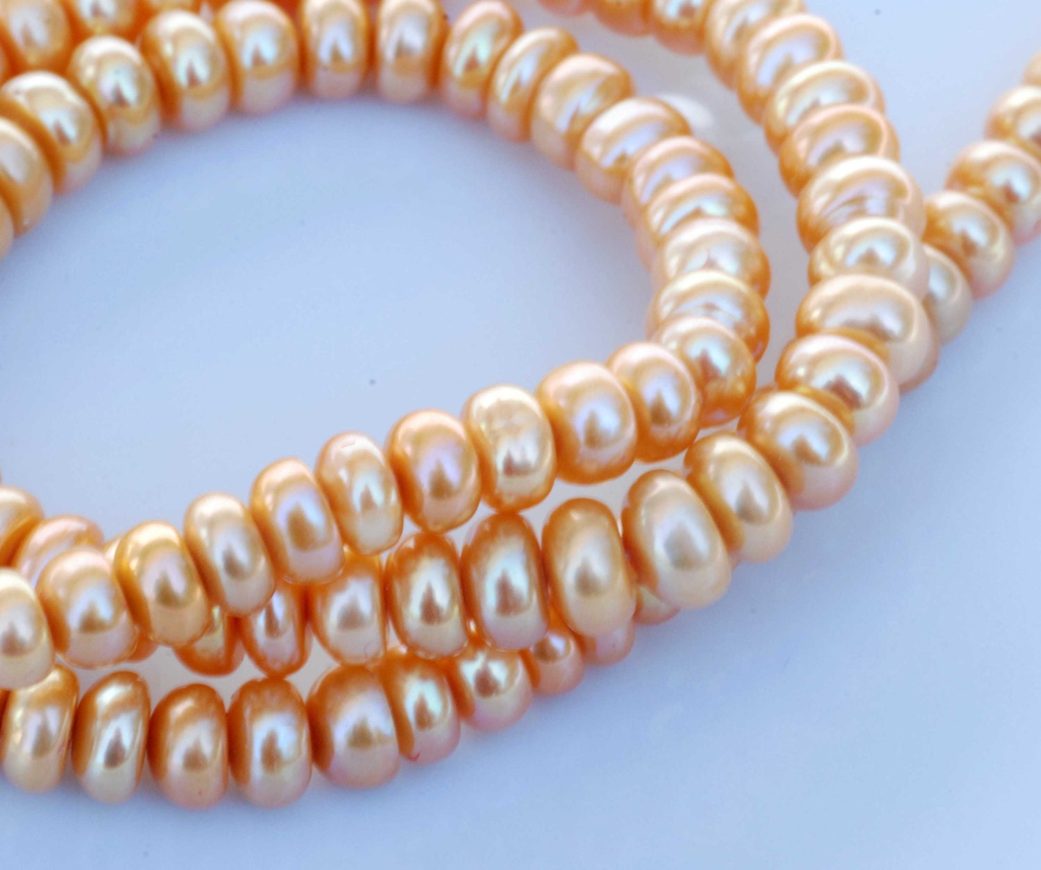 Button Pearl Roundel pearl Freshwater Pearl golden yellow AA 4X6.5m----16" Full Strands 100 plus pieces---wholesale pearl
