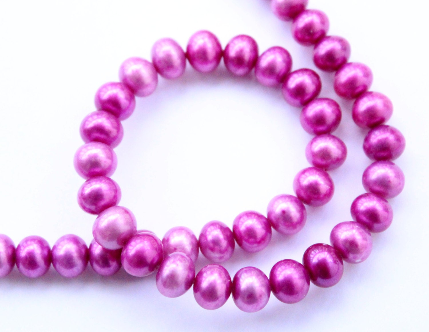 Freshwater Pearl Round pearl claret purple 7.5-8mm A-AA potato 7.5" half strand 25+ pcs  pearl earring bracelet #RP1013