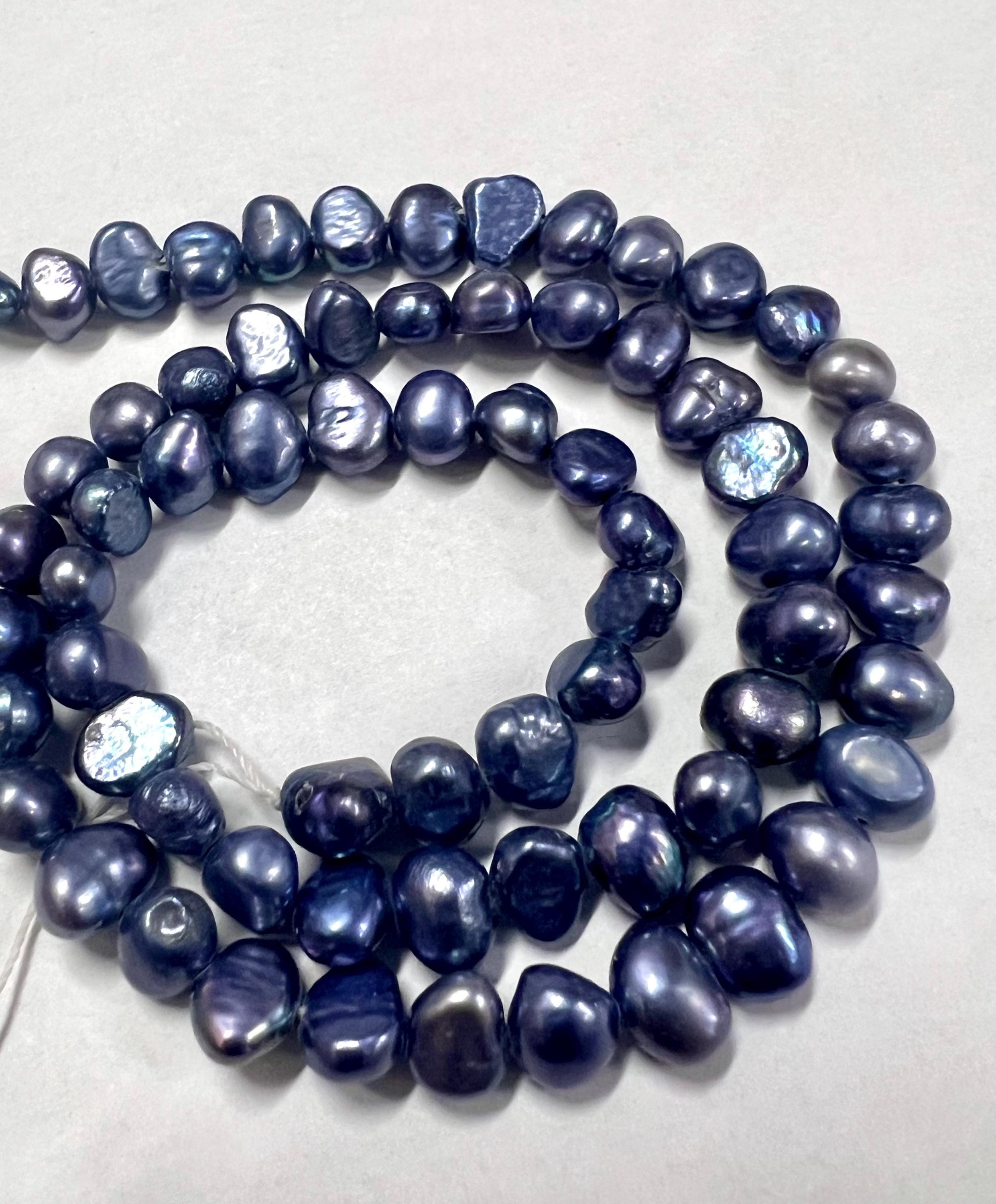 NEW AA+ 6-7mm Corn Pearl Baroque Pearl Nugget Pearl baroque Freshwater Pearl light ink tender purple, 15" full strand 60pc Wholesale #CB6013